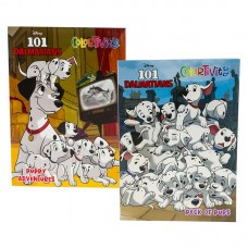 101 Dalmatians Coloring and Activity Book w/80 pages