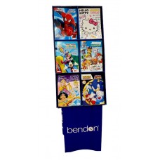 Licensed 80pg Coloring Book Display