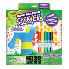Crayola Mini Marker Sprayer w/Washable Markers 
