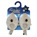 Light Up Plush Slippers on Hanger Card Assorted