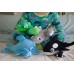 NIGHTBUDDIES LIGHT-UP PLUSH BUDDY AND BABY SET 12" & 5" ASSORTED