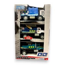 Toughest Minis 3-Pack; Garbage Truck, Cherry Picker, Tow Truck 6"