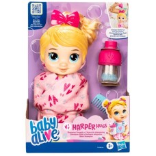 BABY ALIVE PRETEND SHAMPOO SNUGGLE BLONDE HARPER