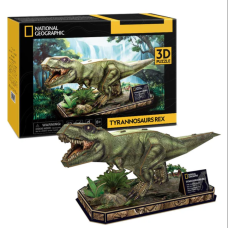 NATIONAL GEOGRAPHIC 3-D PUZZLE T-REX