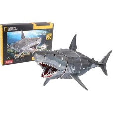 NATIONAL GEOGRAPHIC 3-D PUZZLE SHARK