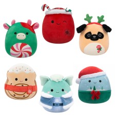 SQUISHMALLOWS 7.5" SQUISHMAS ASSORTMENT in DISPLAY