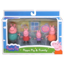 Peppa Pig: 4 Pack - Peppa Pig & Family