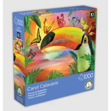 PUZZLE 1000 PIECE CAROL CAVALARIS TOUCAN