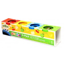 Sesame Street Scented Dough 4-pack Cans
