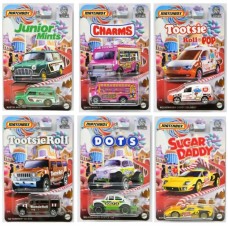 MATTEL MATCHBOX CARS 1:64 CANDY ASST