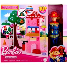 BARBIE  Firefighter Playset