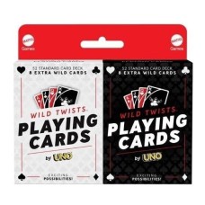 Mattel Wild Twist Playing Cards By Uno 2Pk