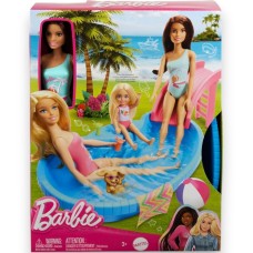 Barbie Doll & Pool Brunette