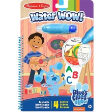 MELISSA & DOUG BLUES CLUES WATER WOW ALPHABET REUSABLE ACTIVITY BOOK