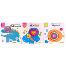 Peep-Through - Dinosaurs, Animals, Colors -  Book Bundle (pre-priced $19.99)