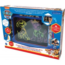 Paw Patrol Neon Luminous Drawing Board with pens and templates