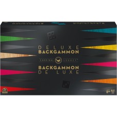 Legacy Deluxe Wooden Backgammon Classic 2-Player Original Board Game Set 