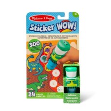 Melissa & Doug Sticker WOW!™ 24-Page Activity Pad and Sticker Stamper– Dinosaur Melissa & Doug Sticker WOW!™ 24-Page Activity Pad and Sticker Stamper– Dinosaur