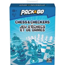 Pack & Go Chess & Checkers Board Game 