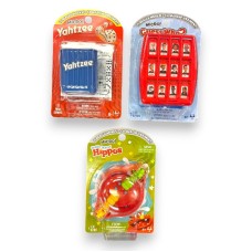 Hasbro Micro Games - Hungry Hippos, Yahtzee, Guess Who