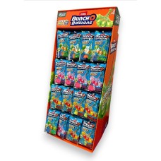 Bunch of Balloons-Rapid Fill, 3pk Foil bag, Floor Display, 